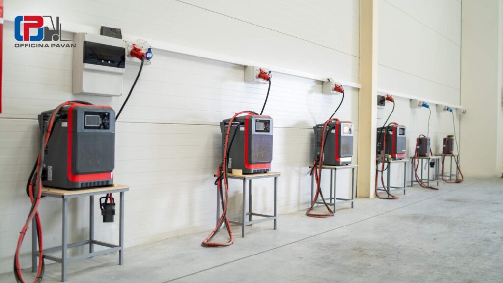 Come scegliere il caricabatterie giusto per il carrello elevatore